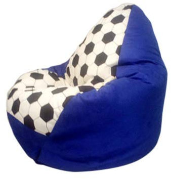 Altmark-Design XL-Fussball Nr.IX Blau - Hellblau/incl. Inlett