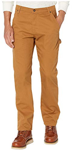 Dickies Mens Tough Max Carpenter Pant, Stonewashed Brown Duck, 34 30