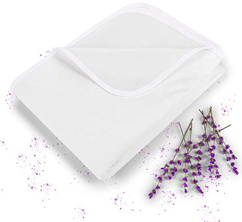 Blumtal Matratzenschoner 100x200cm - wasserdichte Matratzenauflage 100x200cm aus 80% Baumwolle - Oeko-TEX zert. Inkontinenzunterlage waschbar bis 95 °C - knisterfreier Bett Topper - Bettunterlage
