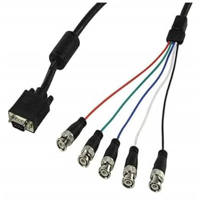 Elecbee Cable VGA D-Sub male To 5 BNC male 1.8m
