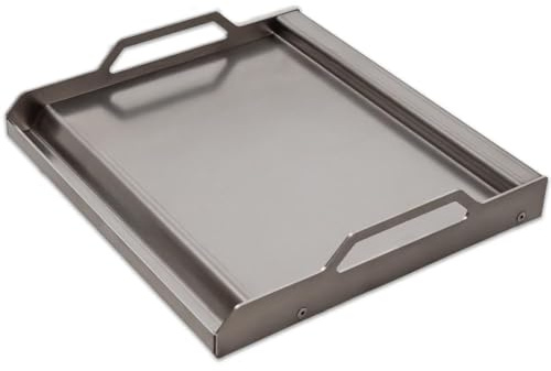 Schickling Edelstahl Plancha Klein - NUR passend Grill Henry & Willy - Made in Germany