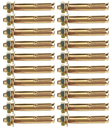 Expansionsschraubenbolzen, Ankerbolzenhaken, Sechskantbolzenhülse, Keilanker, Sechskantbolzenhülse, Betonanker, externer Expansionsbolzen, M16 x 200/1 Stück (Farbe: M18 x 200/1 Stück) (Farbe: M20 x 20