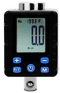 Chiave Dinamometrica Digitale, Chiave dinamometrica digitale 0,3-340 Nm Adattatore for misuratore di coppia regolabile Chiave dinamometrica elettronica professionale Strumenti di riparazione di ispezi