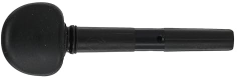 Wittner Finetune-Pegs für Violine 4/4 - 3/4, Schwarz, Metall, Vorder, Pack mit 1 Stück M, Made in Germany