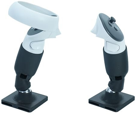 DeadEyeVR Advanced Flight Sticks - Magnetic HOTAS Joystick Adapters for The Rift S/Quest (2)