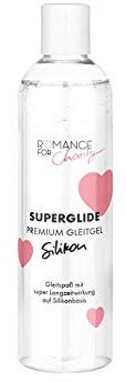 EIS, Premium Gleitgel 'Silikon - Superglide', Gleitmittel mit Langzeitwirkung auf Silikonbasis, fett- & farbstofffrei, 250 ml