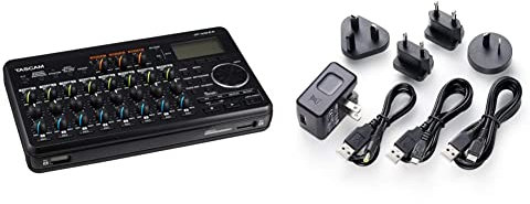 Tascam DP-008EX – Digitales 8-Spur-Portastudio & PS-P520U Netzteil