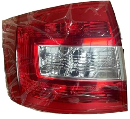 Faros Traseros Para Skoda Para Spaceback 2014-2019 Cubierta Luz Trasera Coche Luz Trasera Freno Conducción Luz Trasera Señal Advertencia Lámpara Parada Sin Bombilla Piloto Trasero ( Color : Red Left )