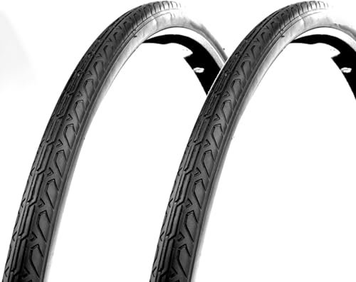 COPPIA COPERTONE 700 X 28 C (28 5/8 1/8) NERO PER BICI 28 STRADALI BICICLETTA CITY BIKE TREKKING BICICLETTA DA PASSEGGIO - DA CORSA
