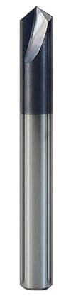WZFC 120-Grad-Fasenfräser, 3-schneidiger Hartmetall-Schaftfräser, Entgratungskanten, V-Grove-Fräser,6xD6x120Grad