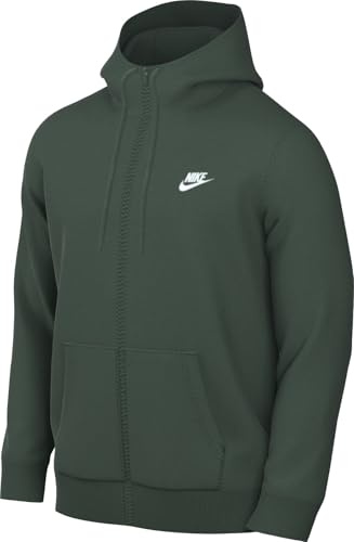 Nike Sportswear Club Fleece herr huvtröja med genomgående dragkedja, BV2645