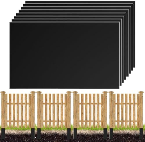 Post di recinzione, involucro di di recinzione,8 x protezione per in legno - Attrezzature di protezione per esterni, 42,5 x 26,5 cm/16,73 x 10,43 pollici di protezione autoadesiva per