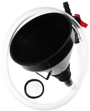 PENIKOKO 1ensemble Entonnoir à Large Ouverture Avec Tuyau Flexible Long Et Robinet Pour Moteur Et Pratique Pour Remplissage Automobile