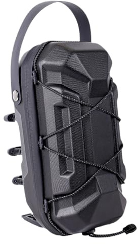 Genérico Bolsa para Patinete Eléctrico Impermeable - Organizador Frontal PU/EVA 485g 20x10x10cm, Montaje Rápido sin Herramientas, Portabilidad con Asa - Viajeros en Travesías Urbanas/Montaña