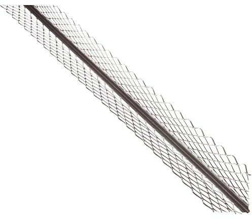Stainless Steel Angle Bead 3 Meter Render Corner Trim for External Plastering and Cement Render Edge Protection