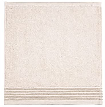 möve Wellness Seiftuch Uni mit Chenillebiesen 30 x 30 cm aus 100 % Baumwolle (Spinair), nature
