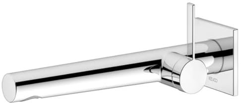 Keuco Waschtisch-Einhebelmischer IXMO Ausl. 265mm, vc, Wandmont., eck Rosette