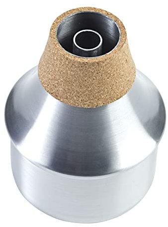 Monzani MZMU-04 Trompeten Dämpfer, Aluminium, Wah-Wah Klang, Ideal für Big Band und Jazz, Hochwertig Verarbeitet