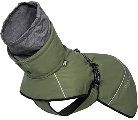 Rukka Pets Warmup 2.0 Coat Wintermantel für Hunde Dunkel Olivgrün 50