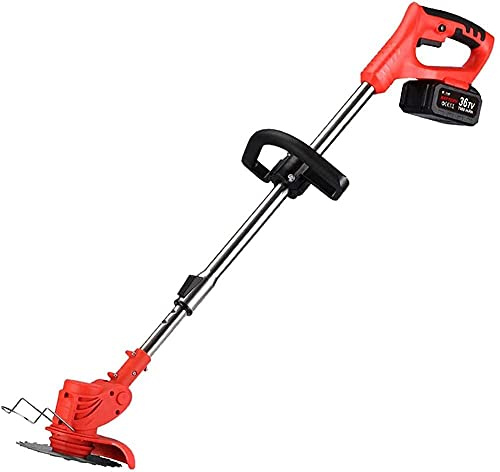 Tondeuse à gazon sans fil Batterie au lithium 20V Tondeuse à gazon Outils matériels Tondeuse à désherber de jardin Tondeuse à gazon domestique (Taille: 13000mA pour une charge) -9000mA pour une charg