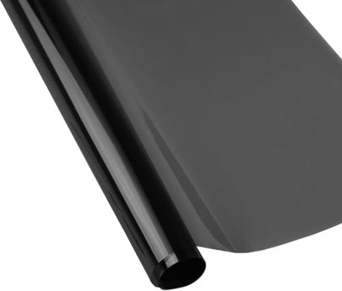 ETOPARS 76cm X 500cm 5% VLT Film de Teinte de Vitre Voiture Film de Fenêtre Film Teinté Autocollant Verre Film Solaire Protection Teinté Fumée Véhicule