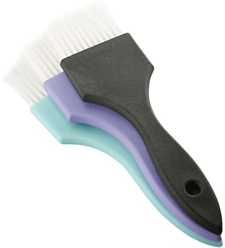 CANIGHT 3pezzi Spazzole Coloranti Professionali Per Parrucchieri Ergonomici Per Applicazione Tinta Ottimizzati Per Schiariture e Colorazione