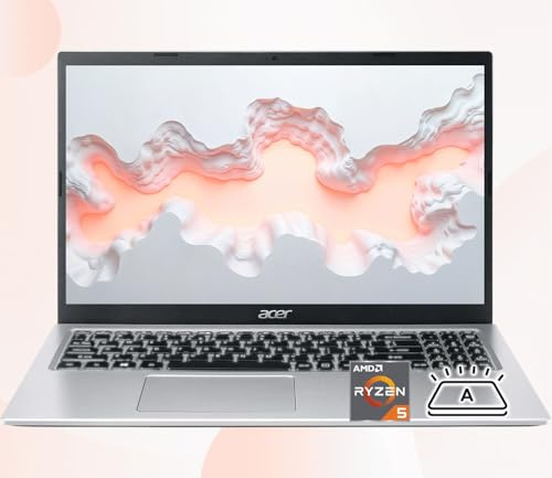 acer Aspire 3 Premium Laptop with Backlit Keyboard | AMD Ryzen 5 7530U CPU | 15.6 FHD IPS Display | 16GB RAM | 256GB PCIe SSD | Type-C | Wi-Fi 6 | Sleek & Portable | Windows 11 Pro