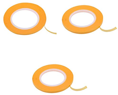 Luwecf 3x Craft Painting Masking Tape Arts Decoration Easy to