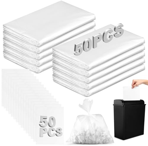 AmazingSpark 100 Set Shredder Bags 15 Gallon and Paper Shredder Lubricant Sheet 50pcs Paper Shred Waste Bags 50 Pack Shredding Sharpening & Lubricating Sheets for Home Office Sheet Trash