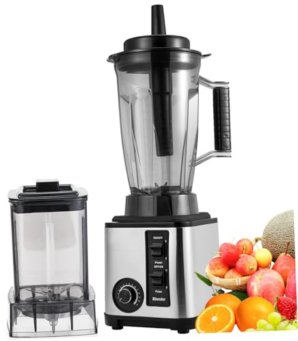 TOYANDONA Stainless Steel Fruit Juicer Machine with UK Plug Dual Cup Design Multiple Speed Settings Rust-Resistant Juice Maker for Kitchen Fast Extraction of Fruits Vegetables and Nuts