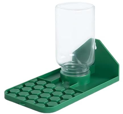 Cuenco De Agua Spider - Plato Para Animales Pequeños Con Múltiples Orificios A Prueba De Fugas De 9,84 Pulgadas | Dispensador De Alimentación De Abejas Para Geckos, Pájaros, Hogar, Jardín, Patio, Gran