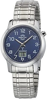 Master Time Funk Quarz Damen Uhr Analog-Digital mit Edelstahl Armband MTLA-10492-32M