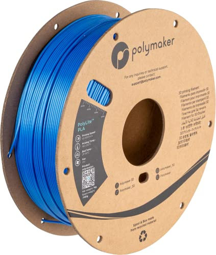 Polymaker PolyLite Silk PLA Blue - 1.75mm - 1kg