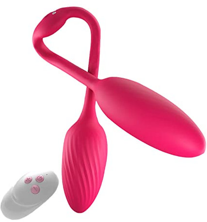 YcsLust Realistische Gewinde Doppeldildo Partner Vibratoren FüR Sie Klitoris Analvibrator Und G-Punkt Vibrator Stimulator Mit Fernbedienung Vibratorei Paare Frauen Lesbisch Homosexuelle(A)