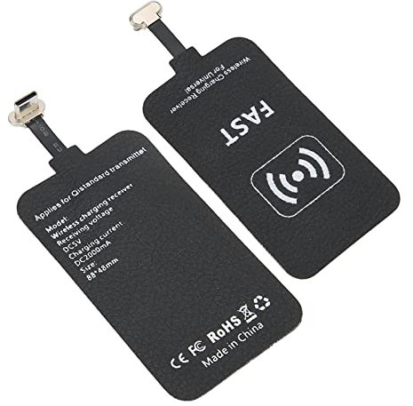 Ricevitore Caricabatterie Wireless di Tipo C da 10 W Ricarica Wireless Veloce Ricevitore Caricabatterie Wireless Ricevitore Caricabatterie a Induzione Modulo Patch di Ricarica Rapida Chip Interfaccia
