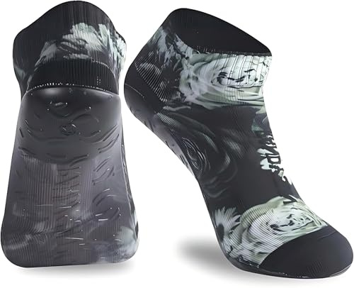 RANDY SUN Sockenschuhe Damen & Herren, Barfuß Beach Socken, Schnell Trocknend Strandsocken, für Beachvolleyball, Yoga, Surfen, 1 Paar