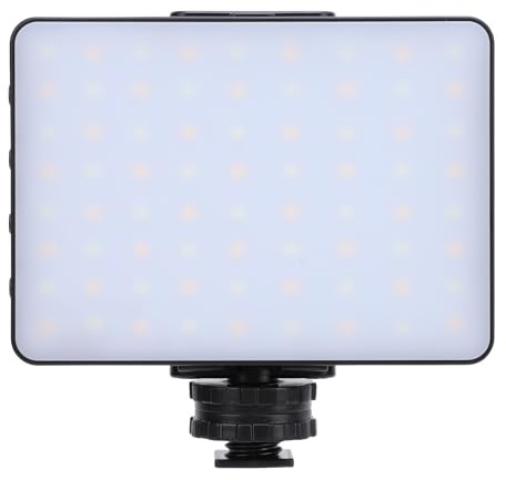 LED -Videolicht, Füllung LED Video Light 72 -Chips Fotografie Leuchtung 3000 Bis 9900k Reabel vor Kamera Video Licht Kamera Leuchte mit 1/4 Gewinde Hot Shoe Mount