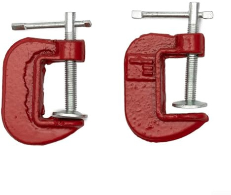 Efficient 1 Inch for MINI G Clamp Set 2pcs for All Your DIY Carpentry Needs