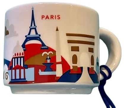 STARBUCKS You Are Here Paris Ornament/Espressotasse, 59 ml