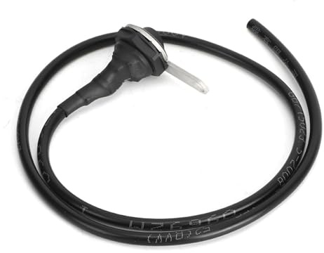 LUCKDANO Interruttore Faretto a Tenuta Stagna con Maniglia Singola in Acciaio, 22 Mm, Appositamente Progettato per Modifiche a Moto e ATV; può Essere Installato a Sinistra, a Destra e davanti.