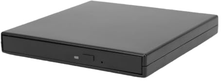 PUSOKEI 4K USB Extern Blu Ray Drives-spelare, Läs-/skrivkompatibel (Silver) | BD/DVD/CD-brännare, CD/DVD +/- RW Optisk Enhet, 5 Gbps Höghastighet, Blu Ray-spelare för PC, Wins & OS X