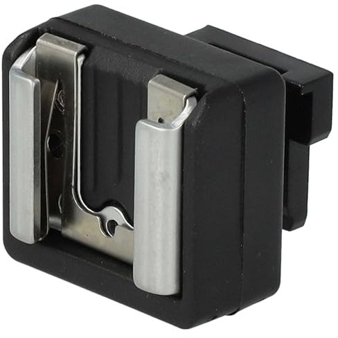 vhbw Blitzschuhadapter kompatibel mit Canon Legria Vixia HF M306, HF M307, HF M31, HF M32, HF M36 Camcorder - Ersatz für Canon MSA-1