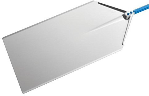 Pala pizza a metro di GiMetal in alluminio anodizzato 30x60 cm con manico 1.20 mt, diametro 30x60 cm