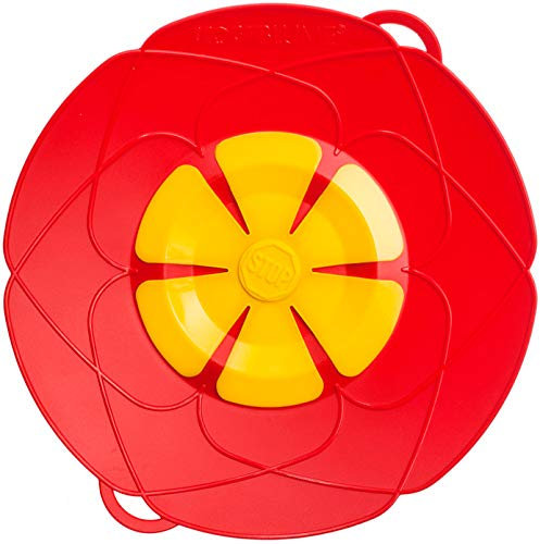 Kochblume Parent, Silikon, rot, TopfgröÃŸe 14–20 cm (M)