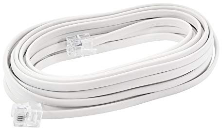 Cordon téléphone Rj11/Rj11 longueur 10M