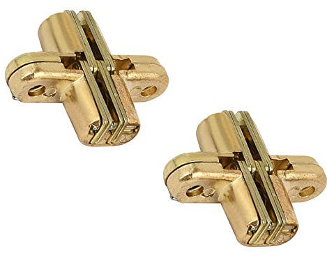 Powertool Bisagra, 1 par de bisagras ocultas ocultas, para mesa plegable y armario de madera