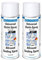 WEICON 2-11554400 schwarz Universal Dicht-Spray 2er-Set – 400 ml haftstarker Sprühkunststoff