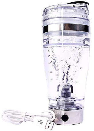 tasse électrique/mélangeant le café milkshake automatique mélangeur en verre acrylique pour la poudre protéine/Shakes Shaker électrique portatif avec le chargement USB