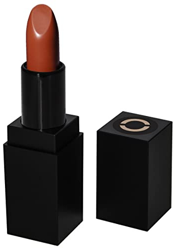 GEODERM Rossetto opaco – Rossetto ecologico e vegano, rosso chiaro, arancione, 4 g