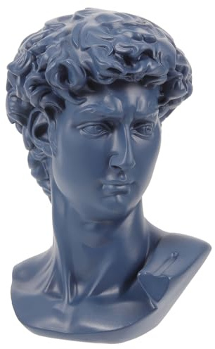 Amosfun David-Statue Kunstharz Basteln Heimdekoration Für Schreibtisch Büro Einkaufszentrum Ausstellungsmaterial